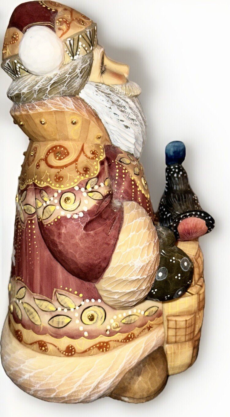 Bird Keeper Santa Trinket Box 2003 G. Debrekht Limited Edition Complete w/ Bird - AntiquesEtceteraBird Keeper Santa Trinket Box 2003 G. Debrekht Limited Edition Complete w/ BirdG. DeBrekht Artistic StudiosAntiquesEtcetera