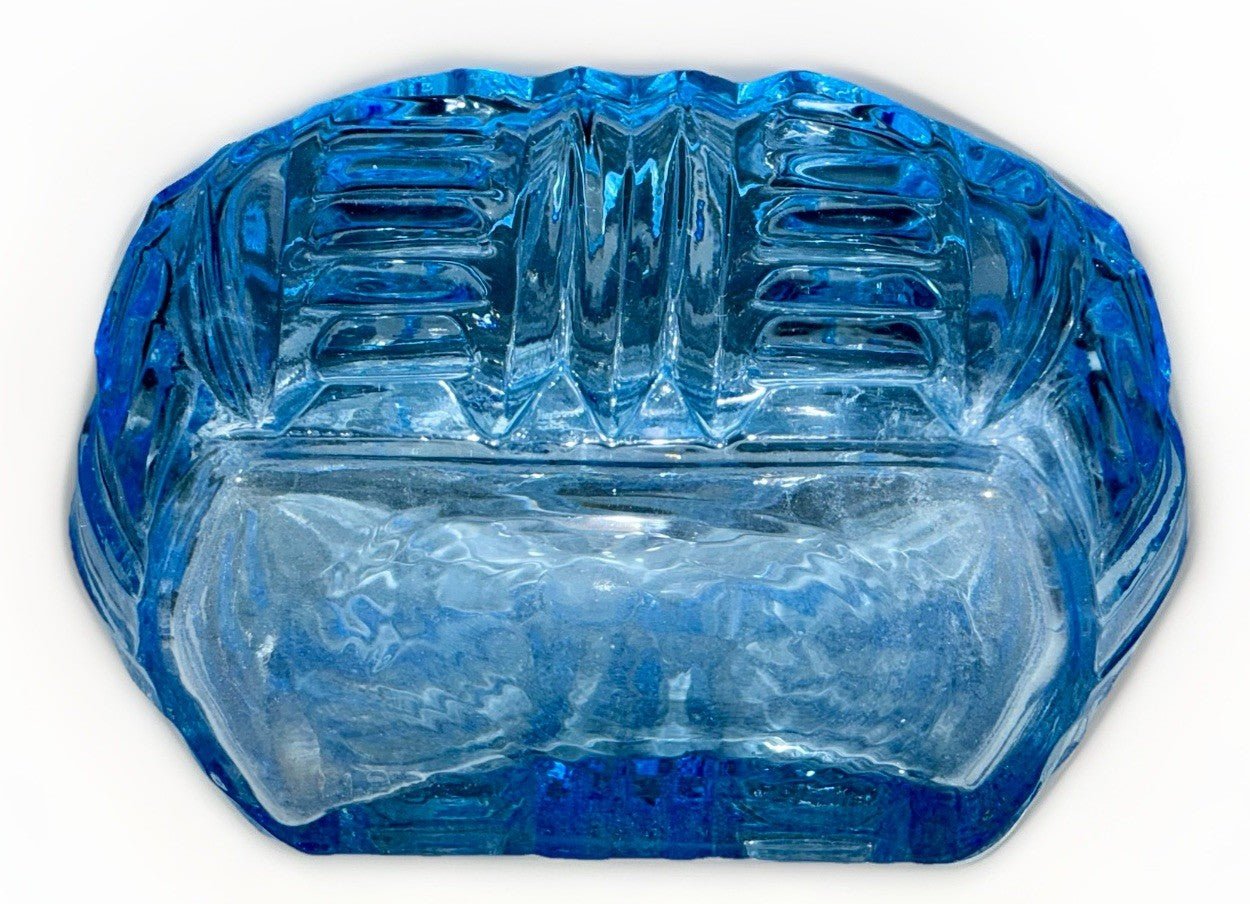 Blue Cut Glass Crystal Perfume Bottle w/ Victorian Floral Stopper Czechoslovakia - AntiquesEtceteraBlue Cut Glass Crystal Perfume Bottle w/ Victorian Floral Stopper CzechoslovakiaCzechoslovakiaAntiquesEtcetera