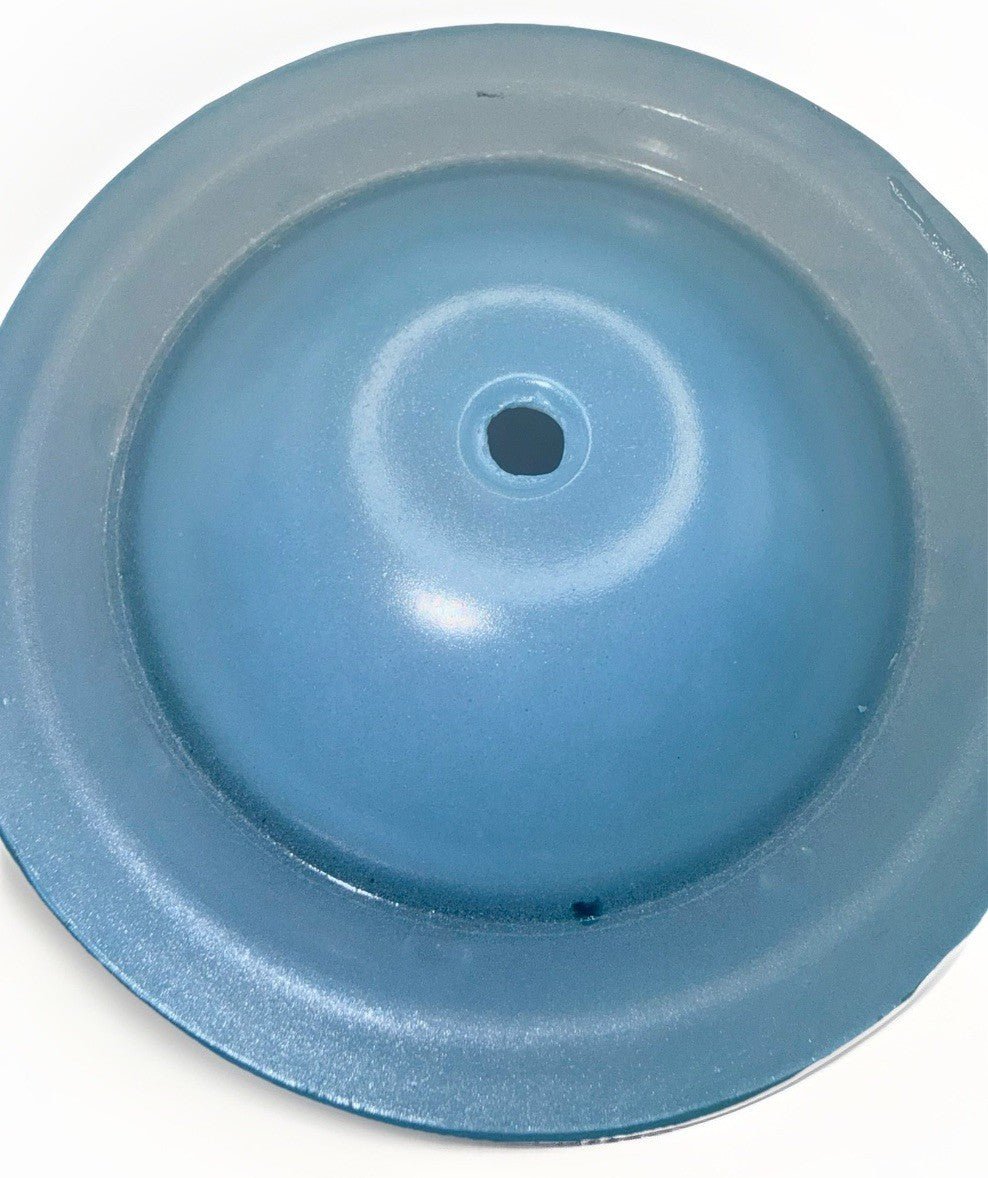 Blue Glass Electric Lamp Shade Dewdrops against Vertical Ribs 5.5" High - AntiquesEtceteraBlue Glass Electric Lamp Shade Dewdrops against Vertical Ribs 5.5" HighUnbrandedAntiquesEtcetera