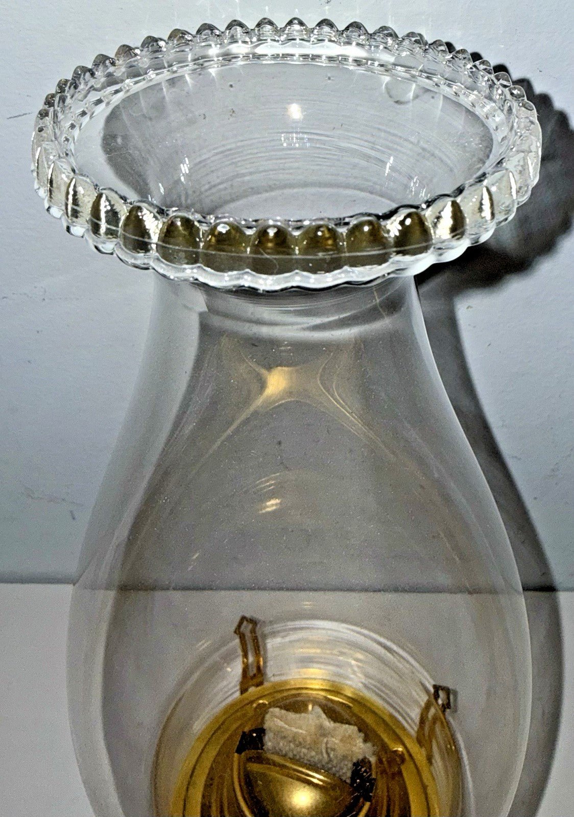 B&P No. 2 Brass Kerosene Oil Lamp Burner Queen Anne w/ Pearl Top Glass Chimney - AntiquesEtceteraB&P No. 2 Brass Kerosene Oil Lamp Burner Queen Anne w/ Pearl Top Glass ChimneyB&P LightingAntiquesEtcetera