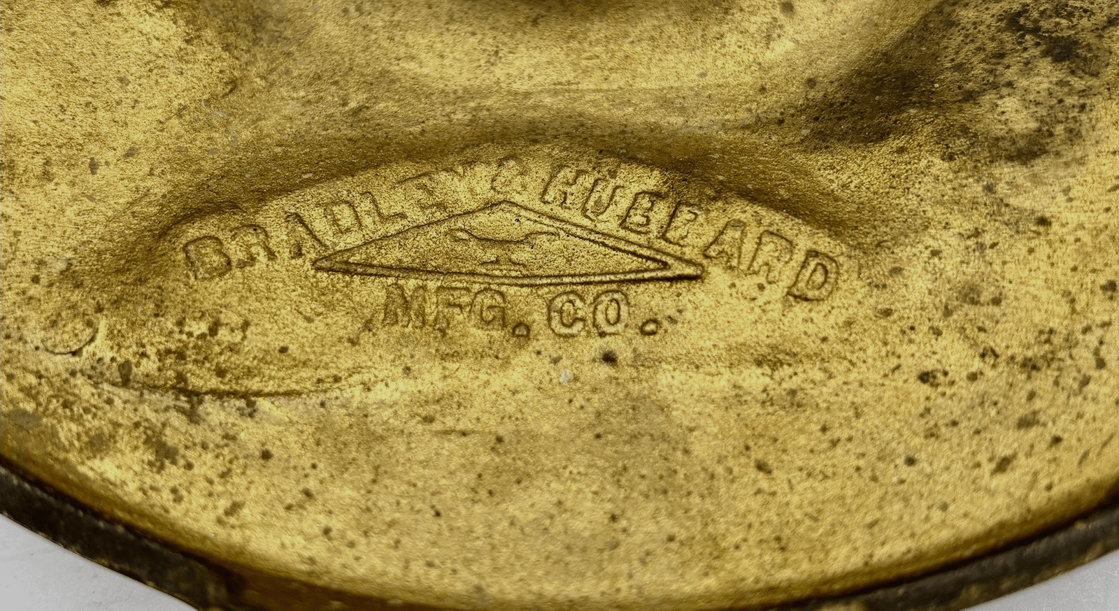 Bradley Hubbard B&H Banquet Lamp Base Brass Plated Embossed Floral 7" Diam. - AntiquesEtceteraBradley Hubbard B&H Banquet Lamp Base Brass Plated Embossed Floral 7" Diam.Bradley & HubbardAntiquesEtcetera