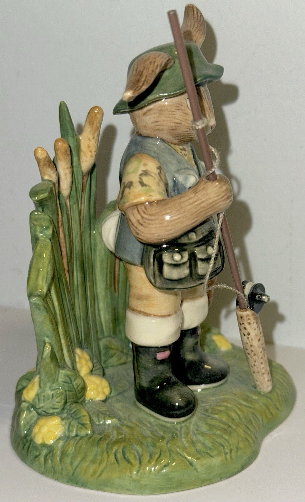 Bunnykins Royal Doulton Limited Ed. Catch of the Day Fisherman w/ Pole Rare Find - AntiquesEtceteraBunnykins Royal Doulton Limited Ed. Catch of the Day Fisherman w/ Pole Rare FindRoyal DoultonAntiquesEtcetera