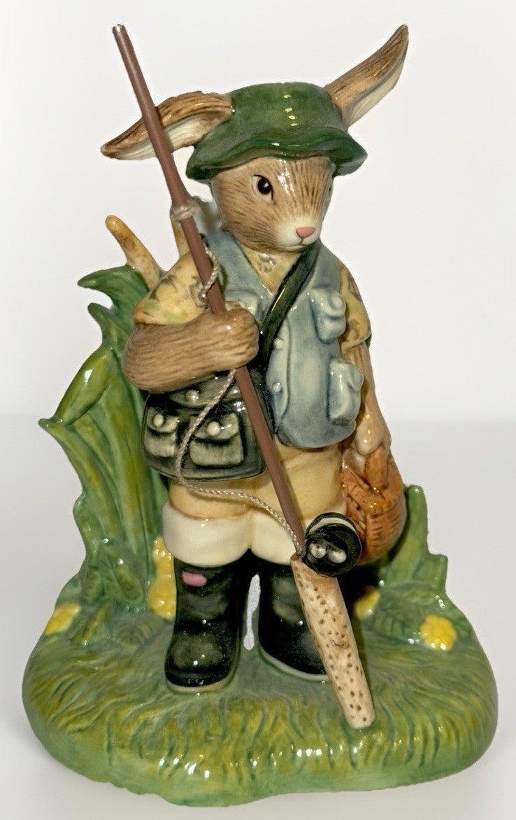 Bunnykins Royal Doulton Limited Ed. Catch of the Day Fisherman w/ Pole Rare Find - AntiquesEtceteraBunnykins Royal Doulton Limited Ed. Catch of the Day Fisherman w/ Pole Rare FindRoyal DoultonAntiquesEtcetera