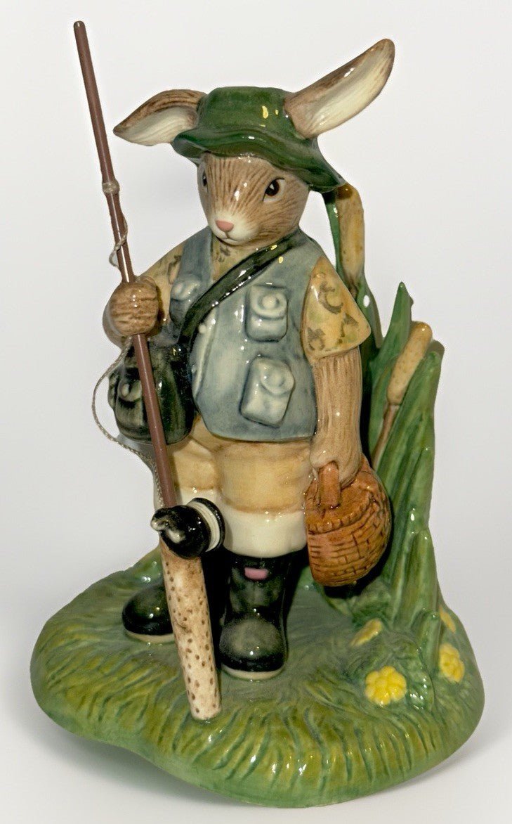 Bunnykins Royal Doulton Limited Ed. Catch of the Day Fisherman w/ Pole Rare Find - AntiquesEtceteraBunnykins Royal Doulton Limited Ed. Catch of the Day Fisherman w/ Pole Rare FindRoyal DoultonAntiquesEtcetera