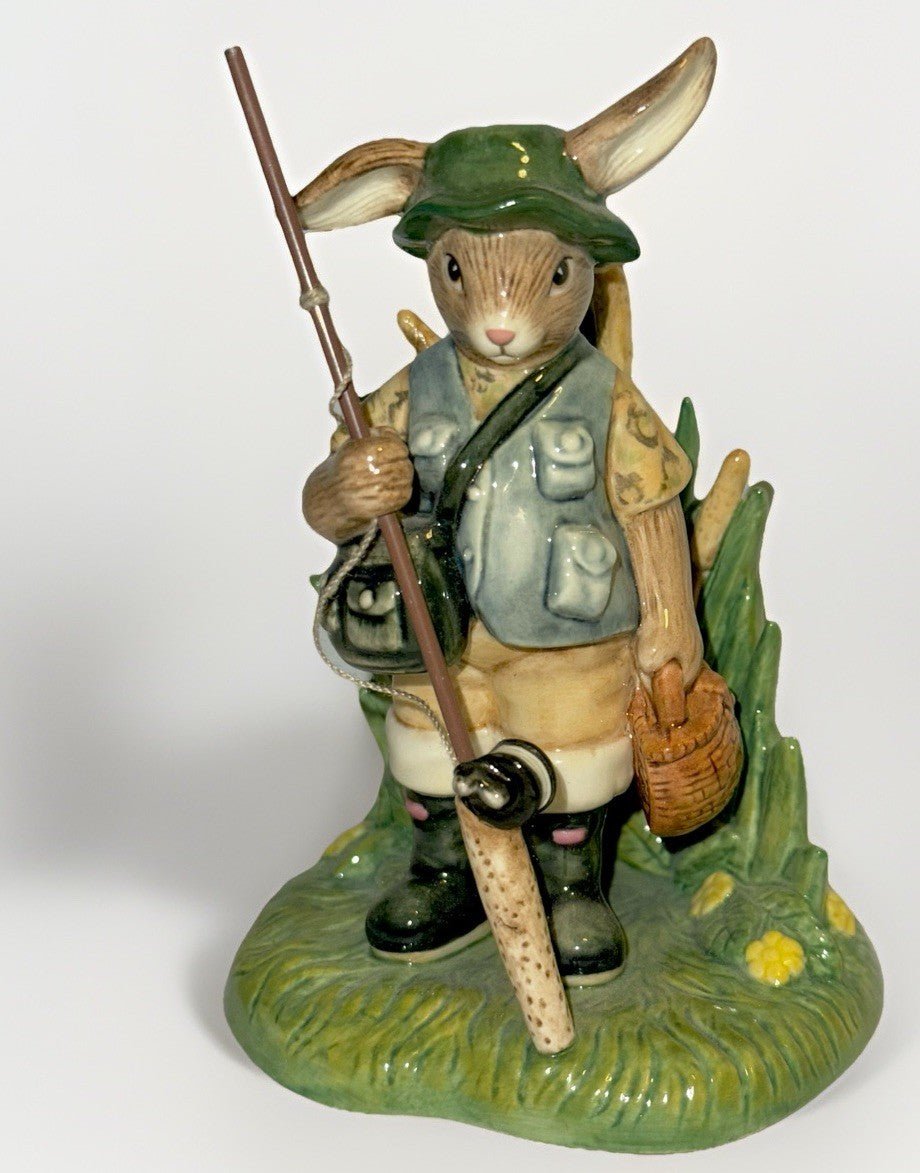 Bunnykins Royal Doulton Limited Ed. Catch of the Day Fisherman w/ Pole Rare Find - AntiquesEtceteraBunnykins Royal Doulton Limited Ed. Catch of the Day Fisherman w/ Pole Rare FindRoyal DoultonAntiquesEtcetera