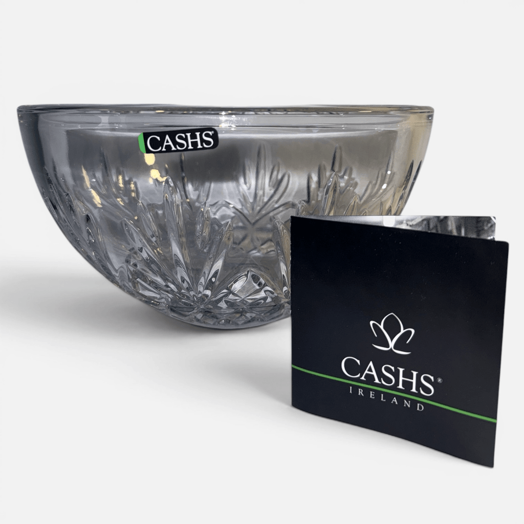 Cashs Crystal 10” Annestown Centerpiece Bowl Designed in Ireland New in Box - AntiquesEtceteraCashs Crystal 10” Annestown Centerpiece Bowl Designed in Ireland New in BoxElegant GlassCashsAntiquesEtcetera