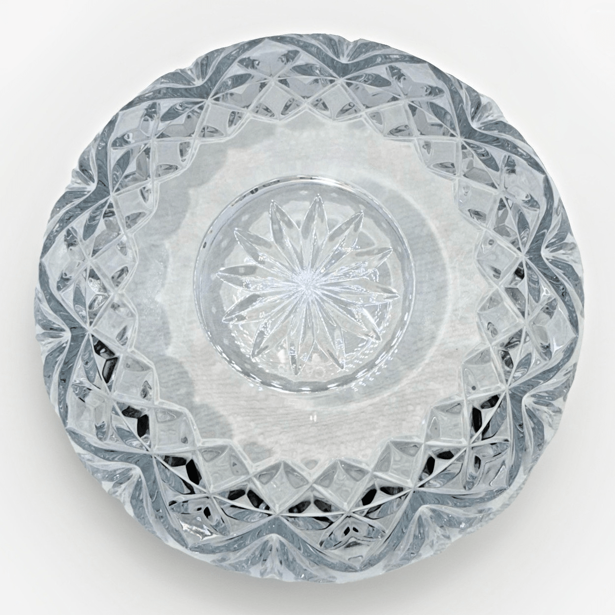 Cashs Crystal Ireland 10" Annestown Centerpiece Bowl Discontinued Pattern 17988C - AntiquesEtceteraCashs Crystal Ireland 10" Annestown Centerpiece Bowl Discontinued Pattern 17988CCashsAntiquesEtcetera