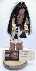 Certified Indian Enterprise Cornshuck Stickball Player Doll Signed Mary Crow - AntiquesEtceteraCertified Indian Enterprise Cornshuck Stickball Player Doll Signed Mary CrowAntiquesEtceteraAntiquesEtcetera
