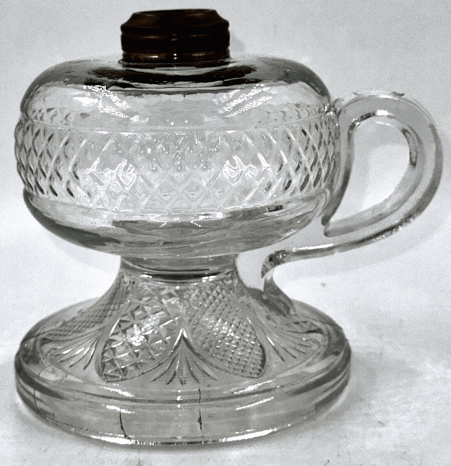 CINDERELLA Oil Kerosene Footed Hand Lamp Antique THURO 1, p. 275 - g Lovely! - AntiquesEtceteraCINDERELLA Oil Kerosene Footed Hand Lamp Antique THURO 1, p. 275 - g Lovely!AntiqueAntiquesEtcetera