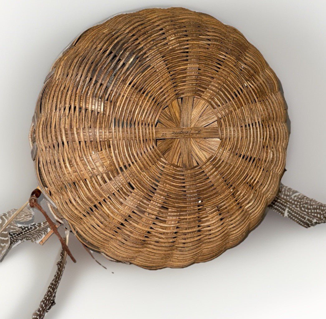 Circle of Life Apple Basket Cherokee Design Lonnie Talafierro Sig. Black Walnut - AntiquesEtceteraCircle of Life Apple Basket Cherokee Design Lonnie Talafierro Sig. Black WalnutAntiquesEtceteraAntiquesEtcetera