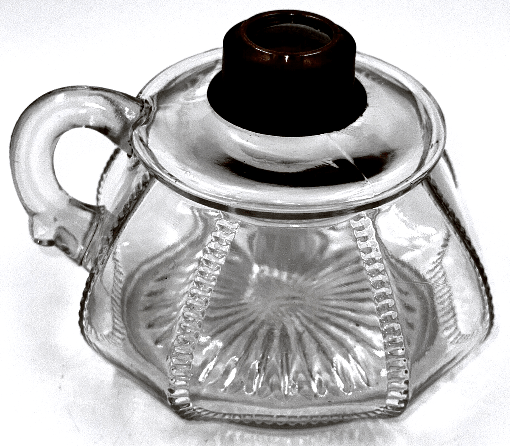Dalzell's CROWN Kerosene Oil Flat Hand Lamp THURO 1, 252e Findlay, OH Antique - AntiquesEtceteraDalzell's CROWN Kerosene Oil Flat Hand Lamp THURO 1, 252e Findlay, OH AntiqueAntiqueAntiquesEtcetera