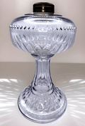 Dogtooth Kerosene Oil Stand Lamp ca 1890 U.S. Glass Thuro Bk 1, 283, Fig G - AntiquesEtceteraDogtooth Kerosene Oil Stand Lamp ca 1890 U.S. Glass Thuro Bk 1, 283, Fig GU.S. GlassAntiquesEtcetera