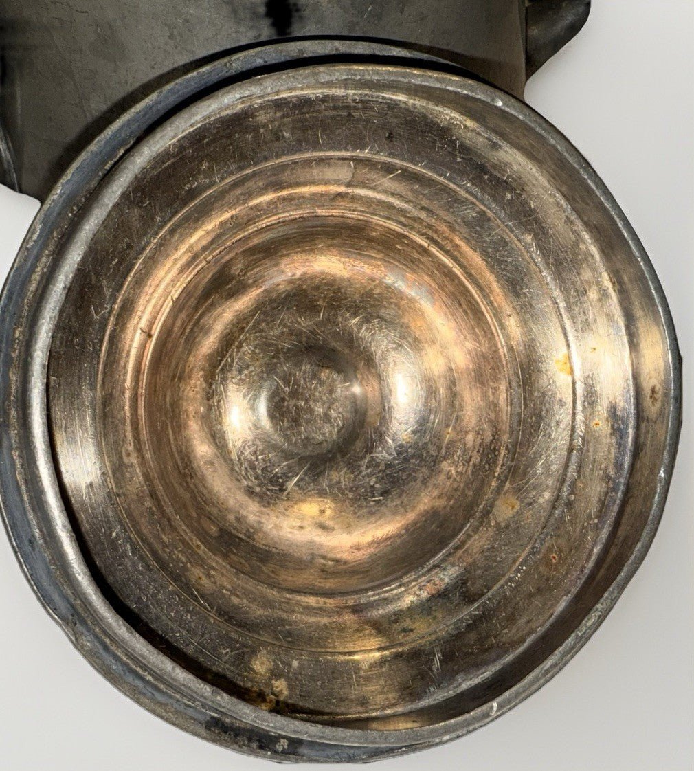 Double Handled Reed & Barton Pewter Sugar Bowl Lid Signed / Danforth Collection - AntiquesEtceteraDouble Handled Reed & Barton Pewter Sugar Bowl Lid Signed / Danforth CollectionReed & BartonAntiquesEtcetera