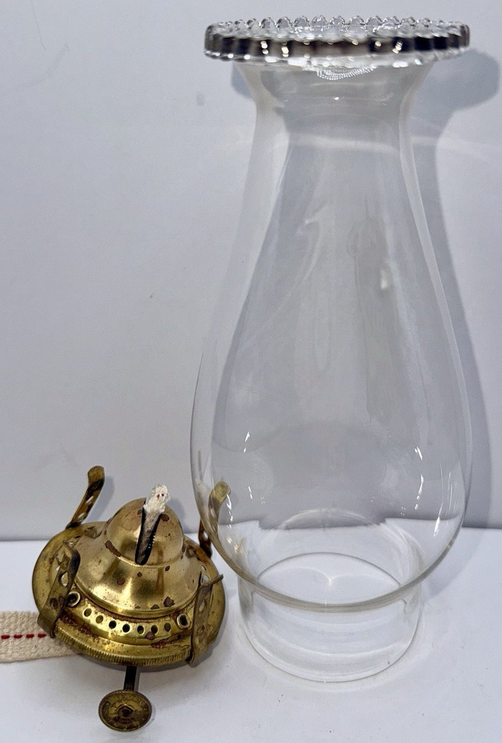 E. Miller Venus No. 0 Kerosene Oil Lamp Burner w/ Wick & Glass Pearl Top Chimney - AntiquesEtceteraE. Miller Venus No. 0 Kerosene Oil Lamp Burner w/ Wick & Glass Pearl Top ChimneyAntiquesEtceteraAntiquesEtcetera