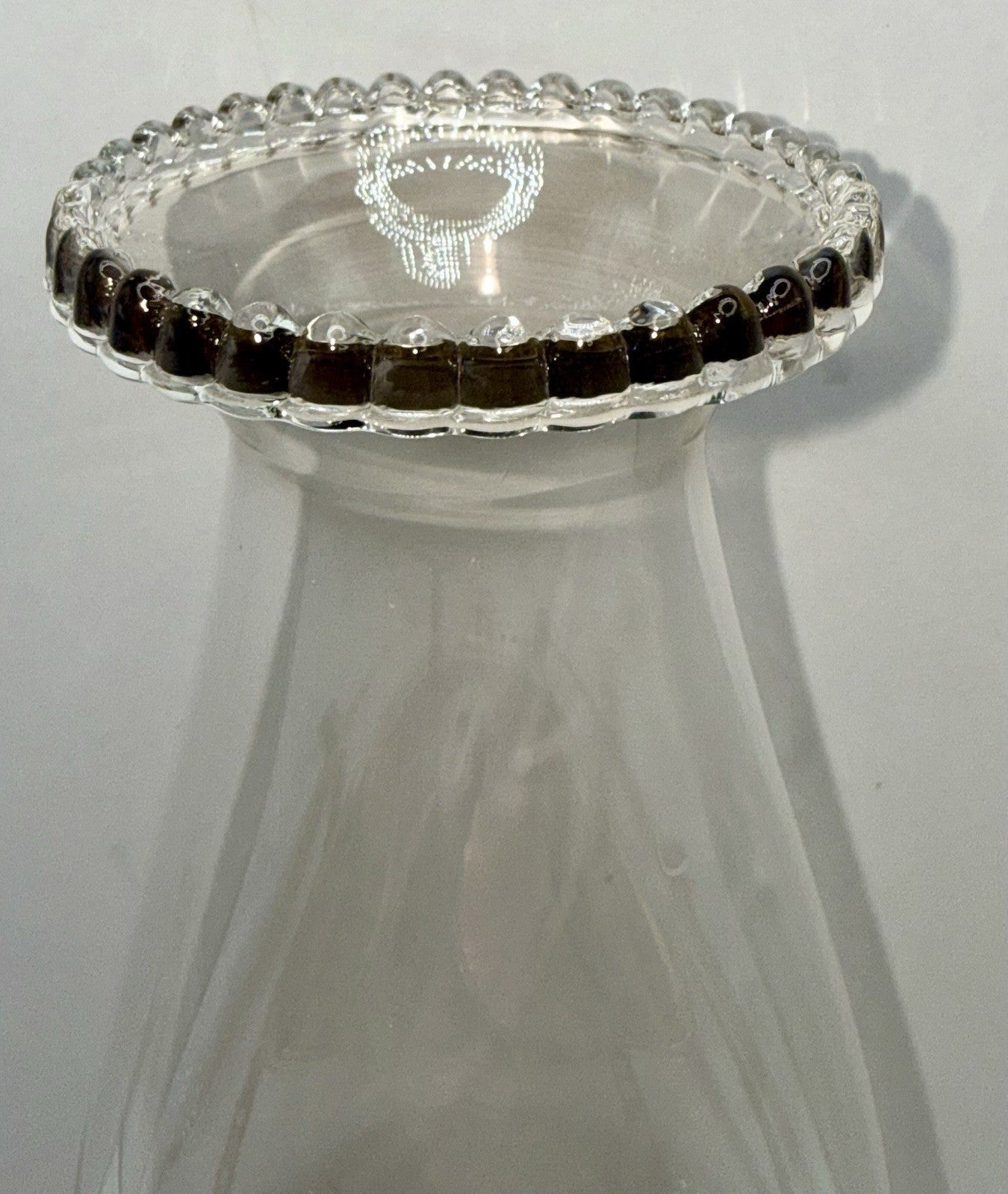 E. Miller Venus No. 0 Kerosene Oil Lamp Burner w/ Wick & Glass Pearl Top Chimney - AntiquesEtceteraE. Miller Venus No. 0 Kerosene Oil Lamp Burner w/ Wick & Glass Pearl Top ChimneyAntiquesEtceteraAntiquesEtcetera