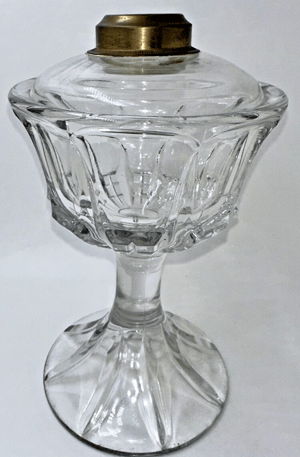Elegant Antique Geo. Duncan QUARTERED BLOCK Kerosene or Oil Stand Lamp 2 Collar - AntiquesEtceteraElegant Antique Geo. Duncan QUARTERED BLOCK Kerosene or Oil Stand Lamp 2 CollarGeo. Duncan's Sons & CompanyAntiquesEtcetera