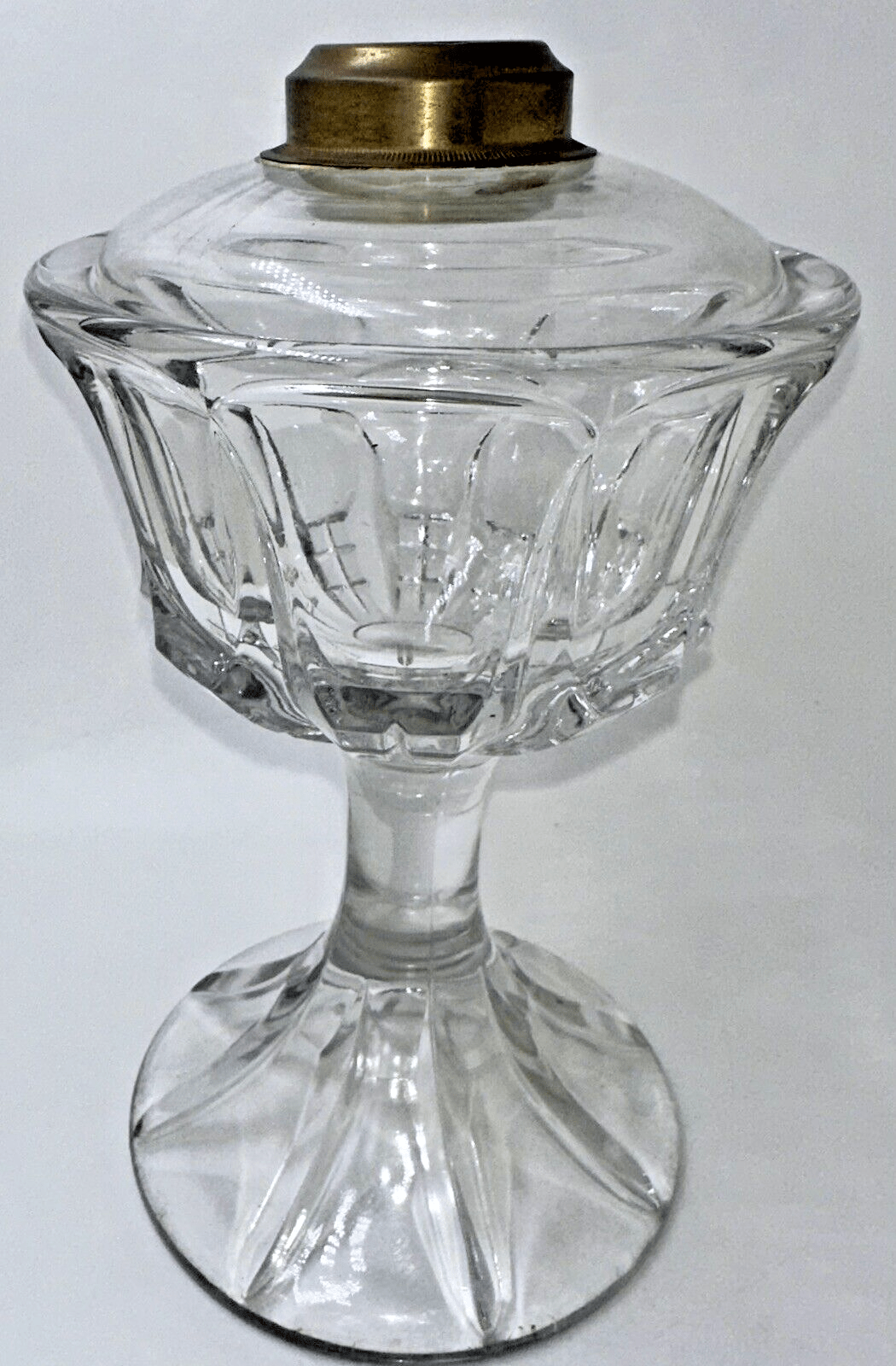 Elegant Antique Geo. Duncan QUARTERED BLOCK Kerosene or Oil Stand Lamp 2 Collar - AntiquesEtceteraElegant Antique Geo. Duncan QUARTERED BLOCK Kerosene or Oil Stand Lamp 2 CollarGeo. Duncan's Sons & CompanyAntiquesEtcetera