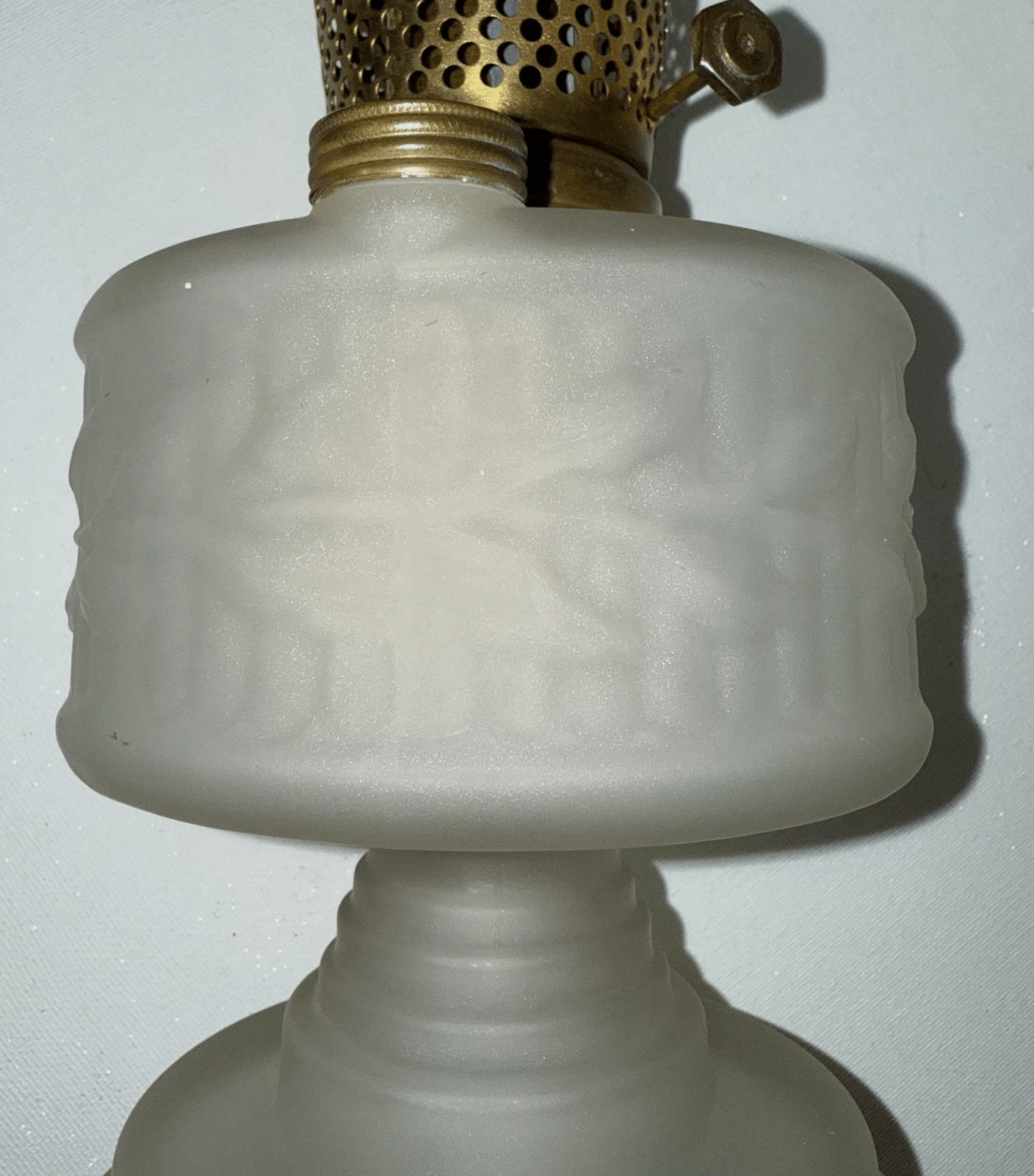 Farmor Kerosene Lamp Satin White with Model A Burner - Both Rare & HTF - AntiquesEtceteraFarmor Kerosene Lamp Satin White with Model A Burner - Both Rare & HTFFarmorAntiquesEtcetera