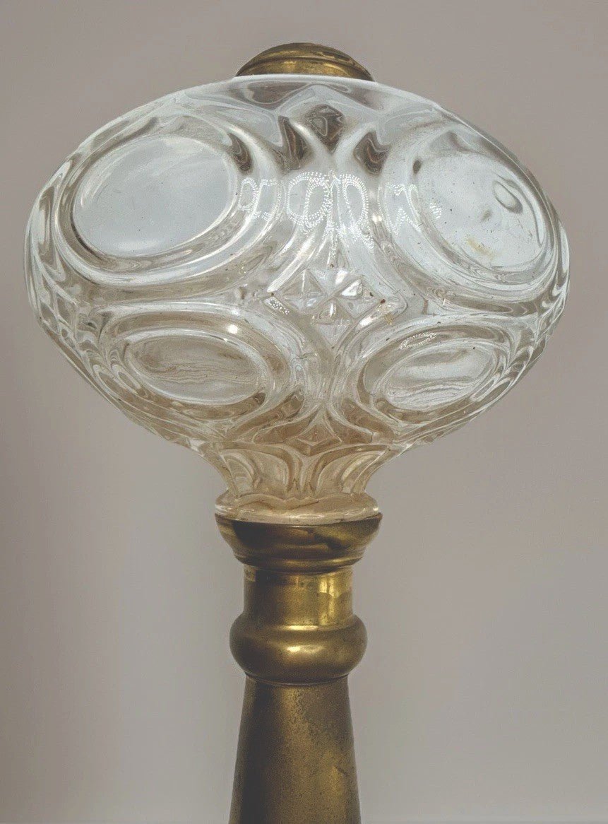 Flame Bullseye Composite Kerosene Oil Lamp Marble Base Thuro Bk 1, 93i - Antique - AntiquesEtceteraFlame Bullseye Composite Kerosene Oil Lamp Marble Base Thuro Bk 1, 93i - AntiqueAntiqueAntiquesEtcetera