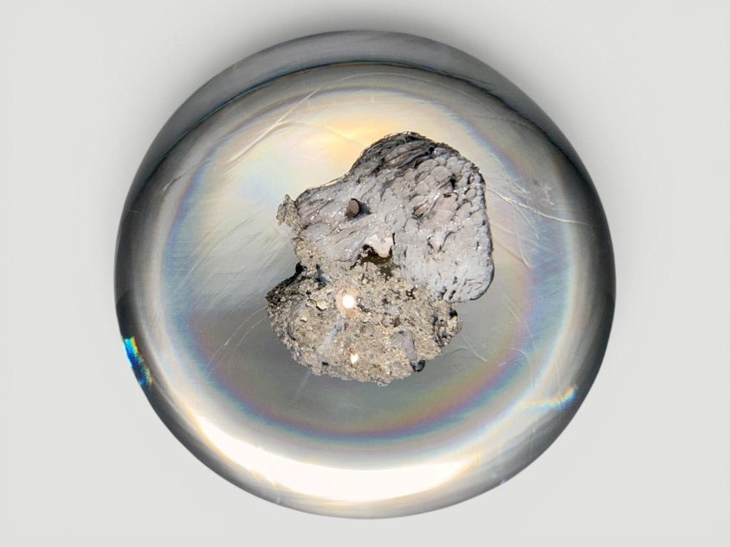 Freedom Series Paperweight w/ Berlin Wall Fragment Richard Olma Art Studio 1990AntiquesEtcetera