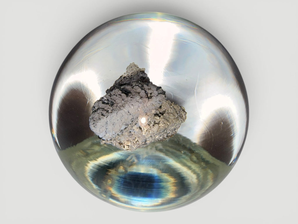 Freedom Series Paperweight w/ Berlin Wall Fragment Richard Olma Art Studio 1990AntiquesEtcetera