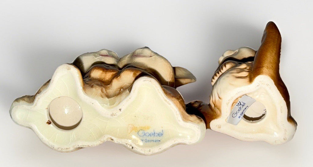 Goebel W. Germany Thumper Bunny with 2 Friends Long Ears & Buck Teeth - AntiquesEtceteraGoebel W. Germany Thumper Bunny with 2 Friends Long Ears & Buck TeethGoebelAntiquesEtcetera