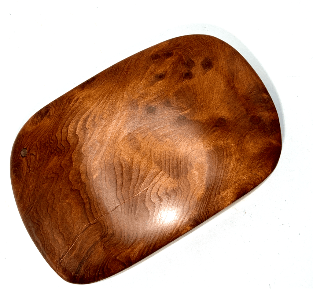 Hand - Carved Signed Doug Muscanell Studio Redwood Burl Trinket Box w/ Swivel Top - AntiquesEtceteraHand - Carved Signed Doug Muscanell Studio Redwood Burl Trinket Box w/ Swivel TopMuscanell STudiosAntiquesEtcetera