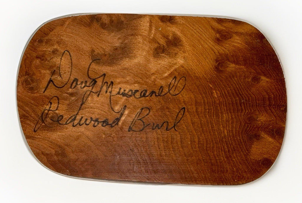 Hand - Carved Signed Doug Muscanell Studio Redwood Burl Trinket Box w/ Swivel Top - AntiquesEtceteraHand - Carved Signed Doug Muscanell Studio Redwood Burl Trinket Box w/ Swivel TopMuscanell STudiosAntiquesEtcetera