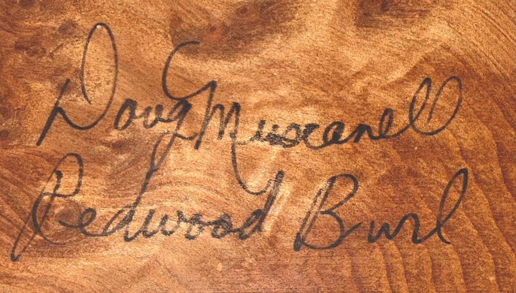 Hand - Carved Signed Doug Muscanell Studio Redwood Burl Trinket Box w/ Swivel Top - AntiquesEtceteraHand - Carved Signed Doug Muscanell Studio Redwood Burl Trinket Box w/ Swivel TopMuscanell STudiosAntiquesEtcetera