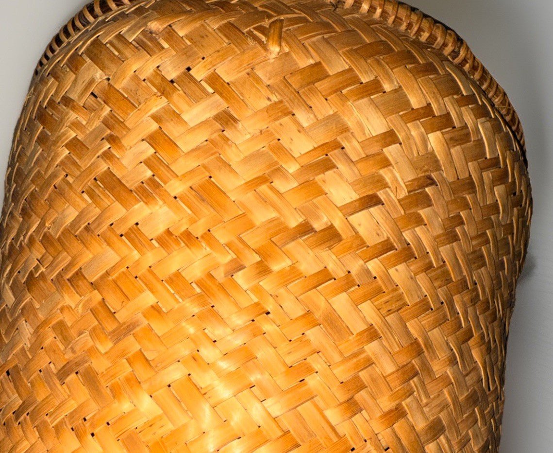 Hand Woven Native American Pack Basket with Shoulder Hanger 10" Diameter - AntiquesEtceteraHand Woven Native American Pack Basket with Shoulder Hanger 10" DiameterAntiquesEtceteraAntiquesEtcetera