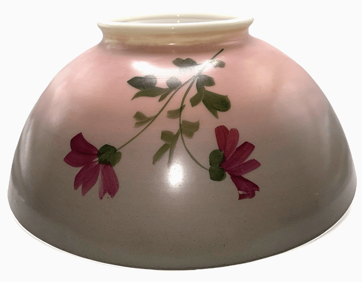 Hanging Oil Kerosene Lamp Shade Pansy Motif Opal Glass for 14" Fitter - Antique - AntiquesEtceteraHanging Oil Kerosene Lamp Shade Pansy Motif Opal Glass for 14" Fitter - AntiqueAntique LightingAntiquesEtceteraAntiquesEtcetera