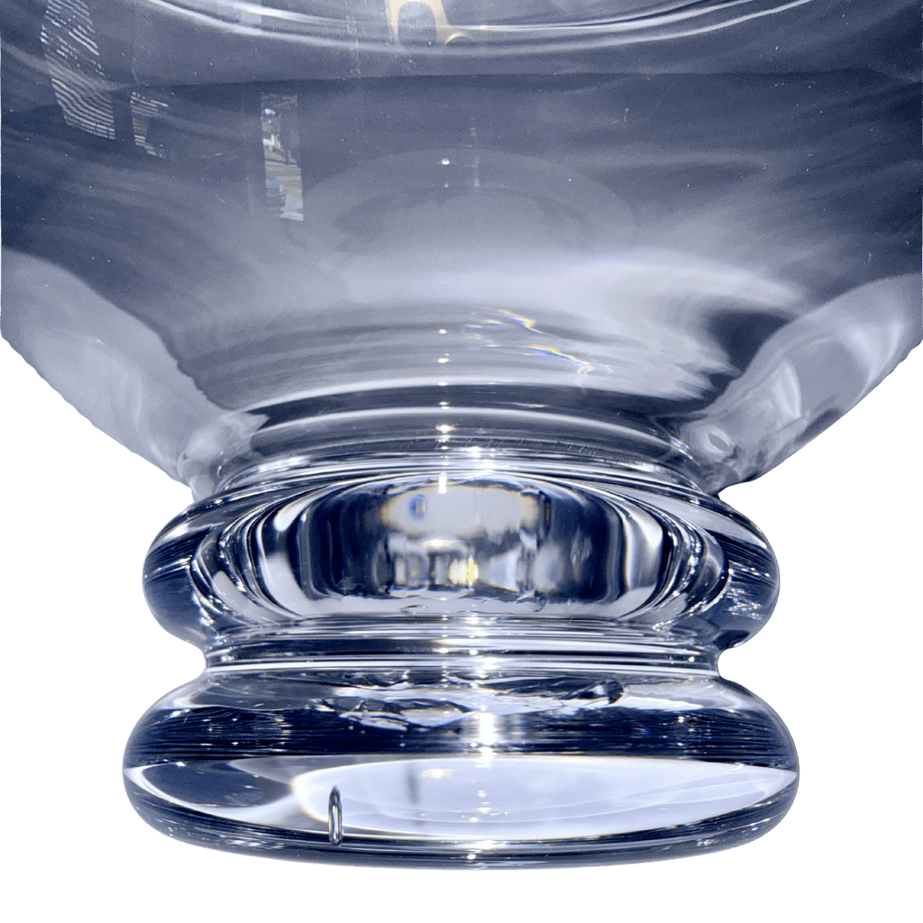 HUGE Simon Pearce Crystal Pedestal Bowl Centerpiece, Punch, Fruit Made in Vermont USA Lead Free - AntiquesEtceteraHUGE Simon Pearce Crystal Pedestal Bowl Centerpiece, Punch, Fruit Made in Vermont USA Lead FreeCenterpiece BowlSimon PearceAntiquesEtcetera