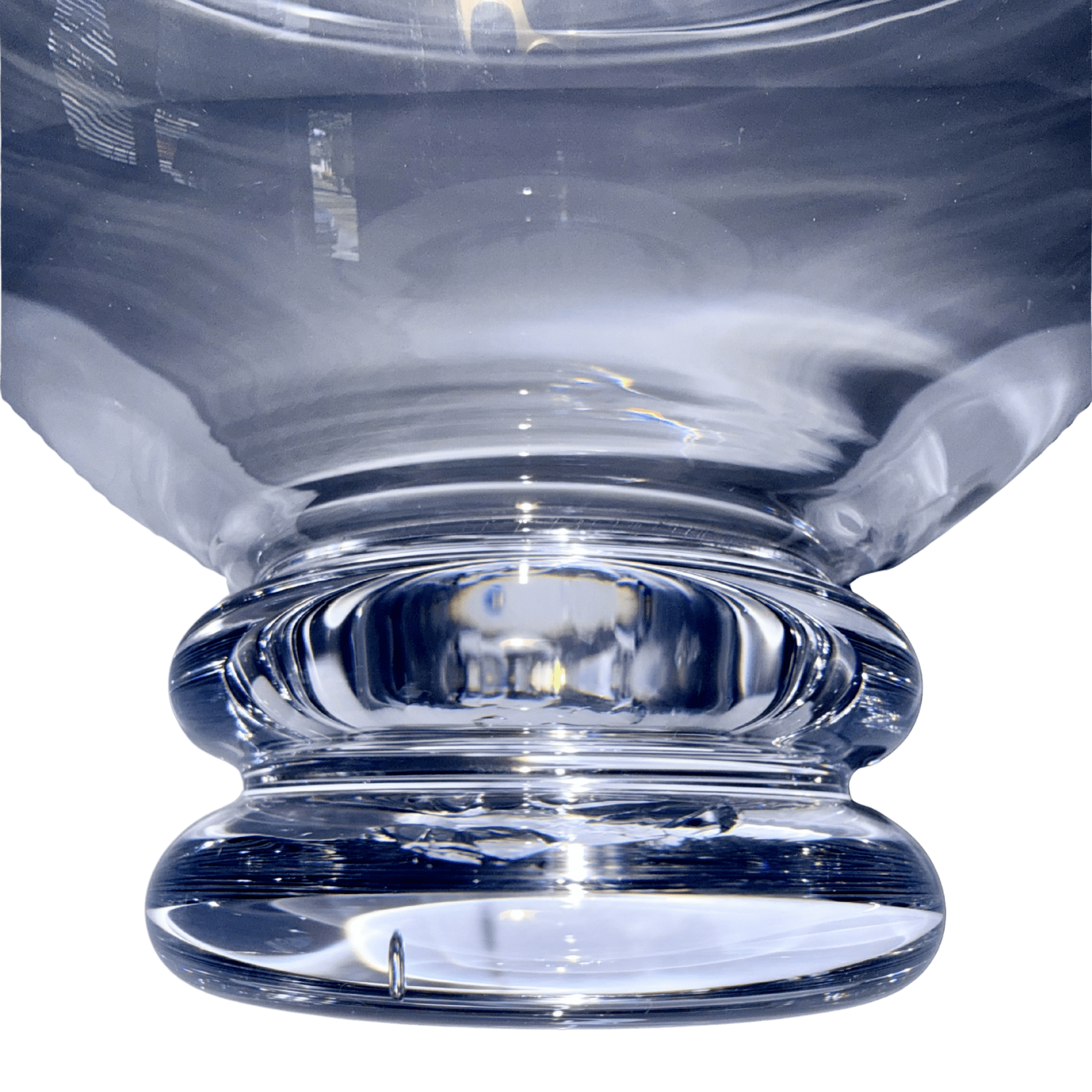 HUGE Simon Pearce Crystal Pedestal Bowl Centerpiece, Punch, Fruit Made in Vermont USA Lead Free - AntiquesEtceteraHUGE Simon Pearce Crystal Pedestal Bowl Centerpiece, Punch, Fruit Made in Vermont USA Lead FreeCenterpiece BowlSimon PearceAntiquesEtcetera