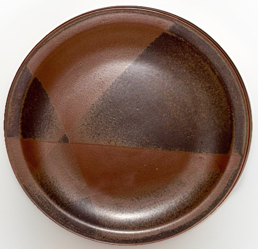 Iron Mountain Nancy Lamb Patterson 12.5" Serving Platter Roan Mountain Stoneware - AntiquesEtceteraIron Mountain Nancy Lamb Patterson 12.5" Serving Platter Roan Mountain StonewareStone / Roan Mountain PotteryAntiquesEtcetera