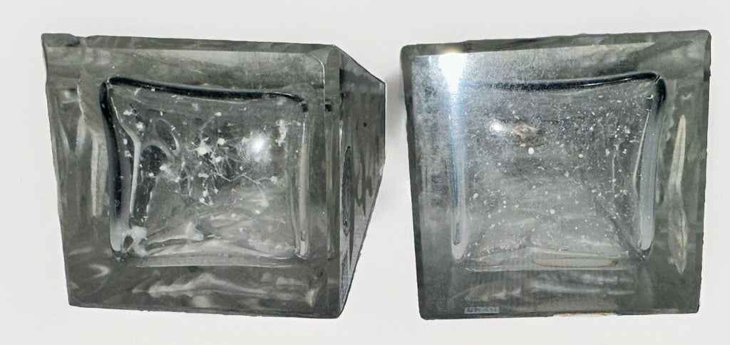 I.W. Rice Hand Cut Glass Salt & Pepper Shaker Set Floral Motif Japan Import Vtg. - AntiquesEtceteraI.W. Rice Hand Cut Glass Salt & Pepper Shaker Set Floral Motif Japan Import Vtg.I RiceAntiquesEtcetera