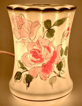 I.W. Rice Perfume Diffuser Night Lamp Light Romantic Pink Roses JAPAN Sticker - AntiquesEtceteraI.W. Rice Perfume Diffuser Night Lamp Light Romantic Pink Roses JAPAN StickerI.W. RiceAntiquesEtcetera