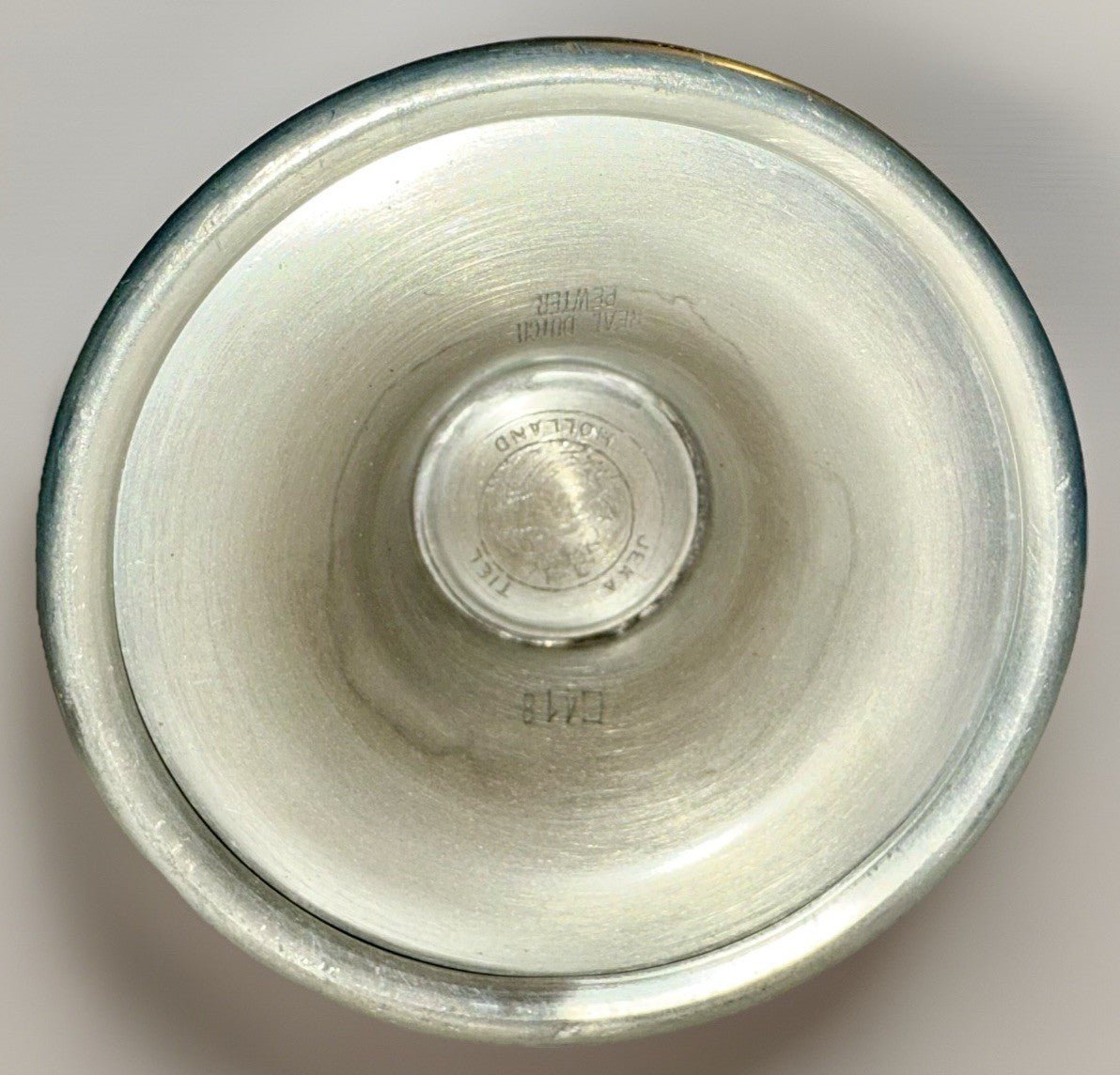 Jeka Tiel Holland Pewter Urn Bud Vase Danish Modern 8 1/2" Danforth Collection - AntiquesEtceteraJeka Tiel Holland Pewter Urn Bud Vase Danish Modern 8 1/2" Danforth CollectionJeka Tiel / HollandAntiquesEtcetera