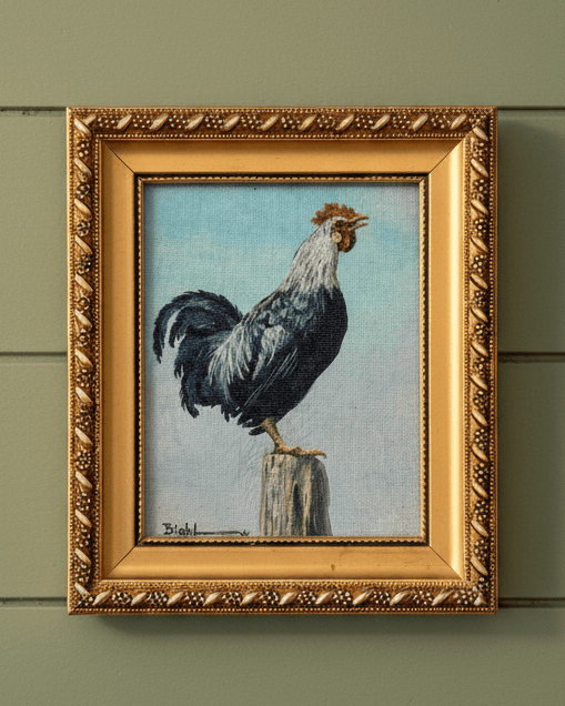 Joan Biehl Oil On Board EARLY MORNING Signed Painting PA Dutch Miniature - AntiquesEtceteraJoan Biehl Oil On Board EARLY MORNING Signed Painting PA Dutch MiniatureOriginal Signed ArtAntiquesEtceteraAntiquesEtcetera