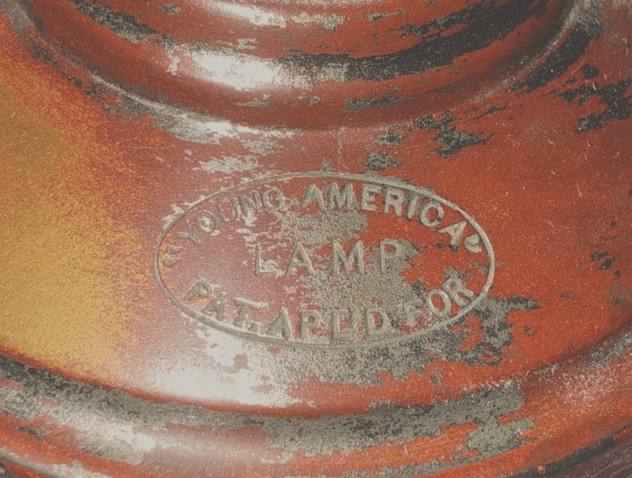 Kerosene Lamp Manhattan Brass Co RARE Young America Center Draft w/ Green Shade - AntiquesEtceteraKerosene Lamp Manhattan Brass Co RARE Young America Center Draft w/ Green ShadeManhattan Brass Co.AntiquesEtcetera