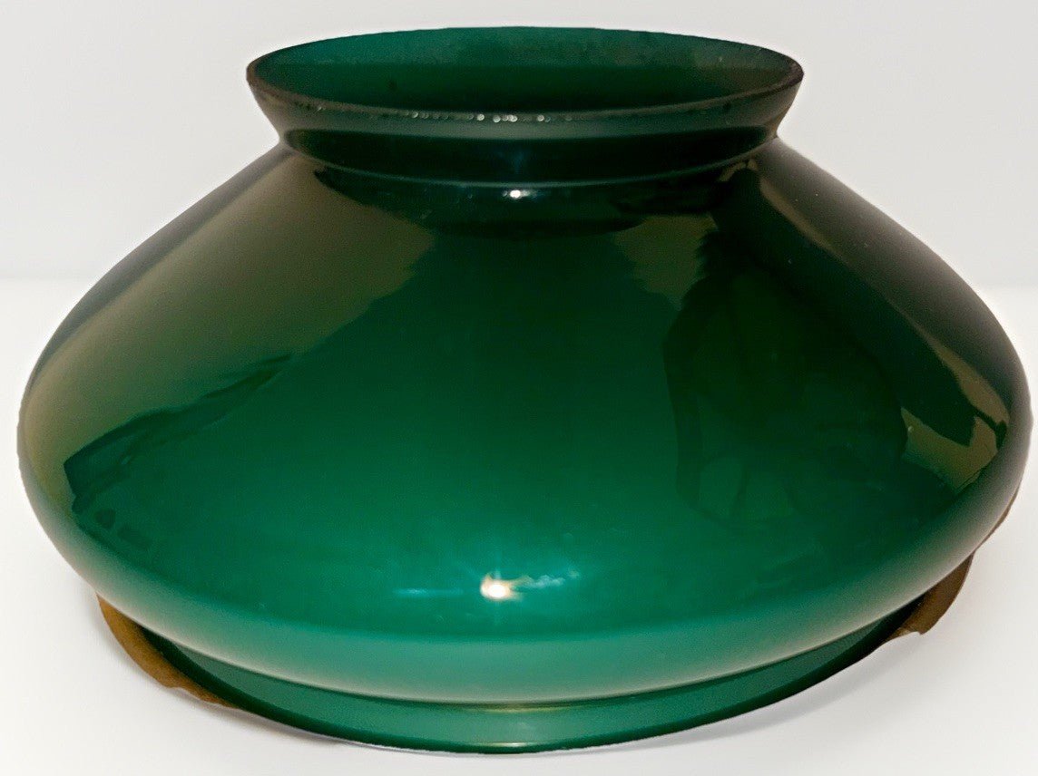 Kerosene Lamp Manhattan Brass Co RARE Young America Center Draft w/ Green Shade - AntiquesEtceteraKerosene Lamp Manhattan Brass Co RARE Young America Center Draft w/ Green ShadeManhattan Brass Co.AntiquesEtcetera