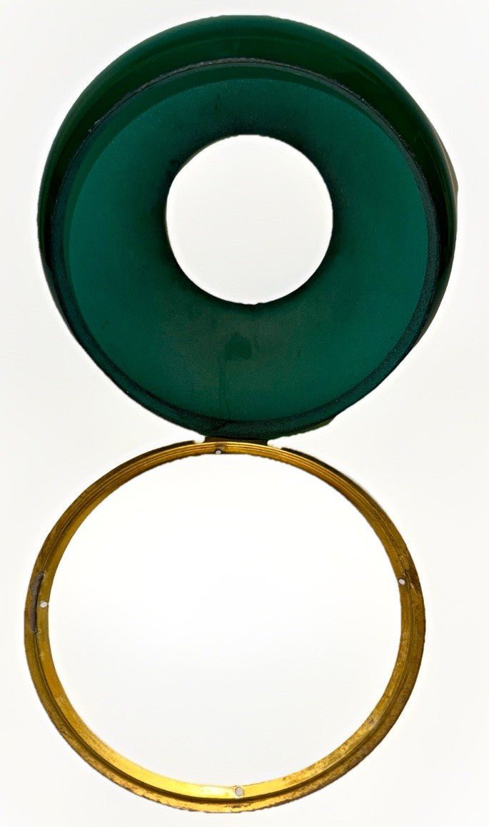 Kerosene Lamp Manhattan Brass Co RARE Young America Center Draft w/ Green Shade - AntiquesEtceteraKerosene Lamp Manhattan Brass Co RARE Young America Center Draft w/ Green ShadeManhattan Brass Co.AntiquesEtcetera
