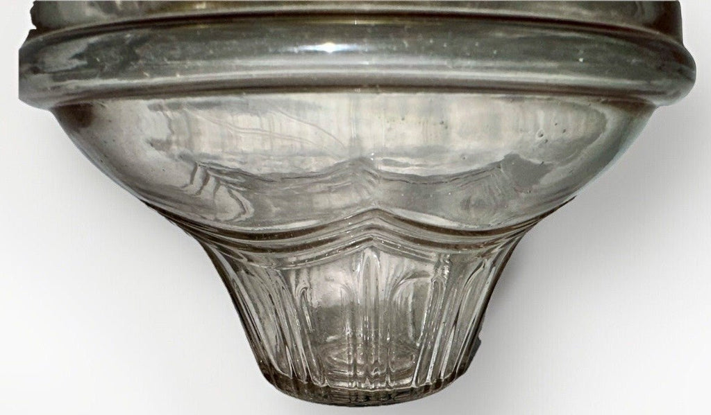 Kerosene Oil Basket Bracket Lamp Font Continental Drape Motif with Side Fill Cap - AntiquesEtceteraKerosene Oil Basket Bracket Lamp Font Continental Drape Motif with Side Fill CapAntiqueAntiquesEtcetera