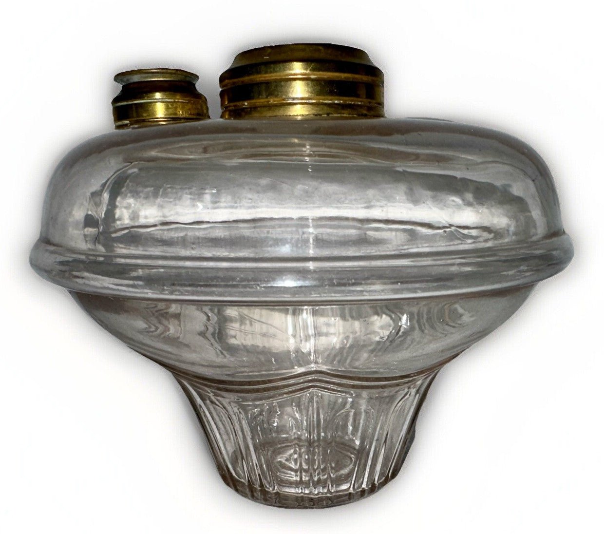 Kerosene Oil Basket Bracket Lamp Font Continental Drape Motif with Side Fill Cap - AntiquesEtceteraKerosene Oil Basket Bracket Lamp Font Continental Drape Motif with Side Fill CapAntiqueAntiquesEtcetera