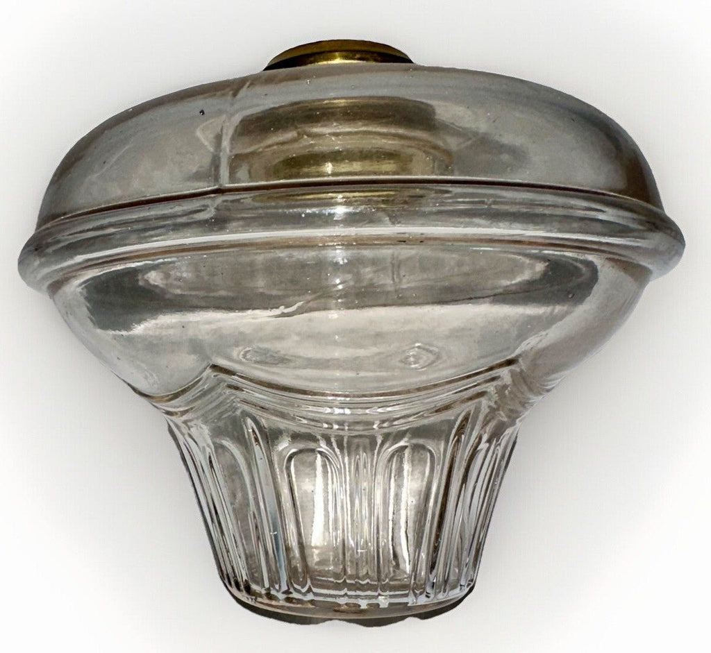 Kerosene Oil Basket Bracket Lamp Font Continental Drape Motif with Side Fill Cap - AntiquesEtceteraKerosene Oil Basket Bracket Lamp Font Continental Drape Motif with Side Fill CapAntiqueAntiquesEtcetera