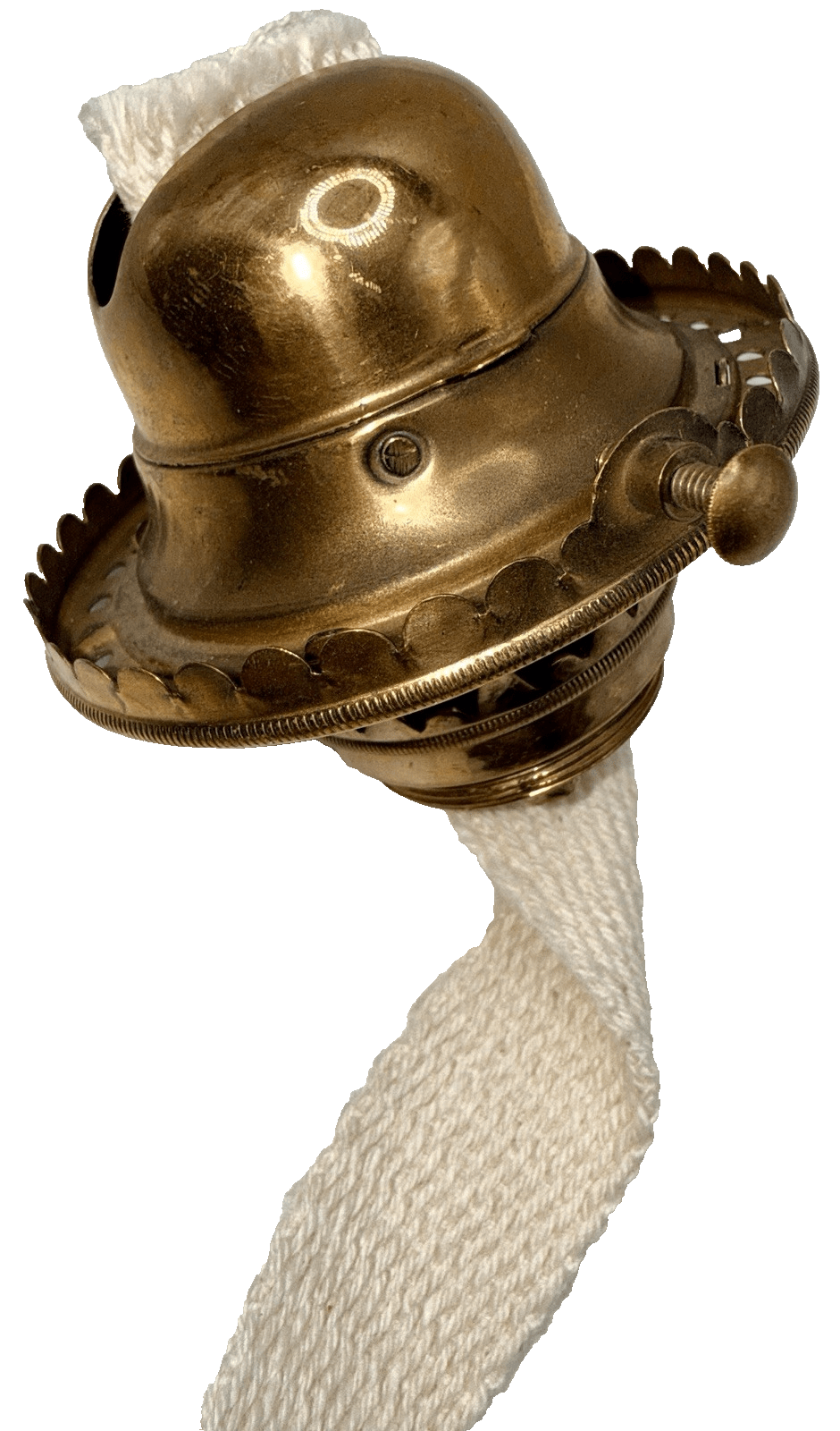 Kerosene Oil Lamp Burner No. 2 Brass E Miller Meriden CT for Flared Chimney - AntiquesEtceteraKerosene Oil Lamp Burner No. 2 Brass E Miller Meriden CT for Flared ChimneyE. Miller Co.AntiquesEtcetera