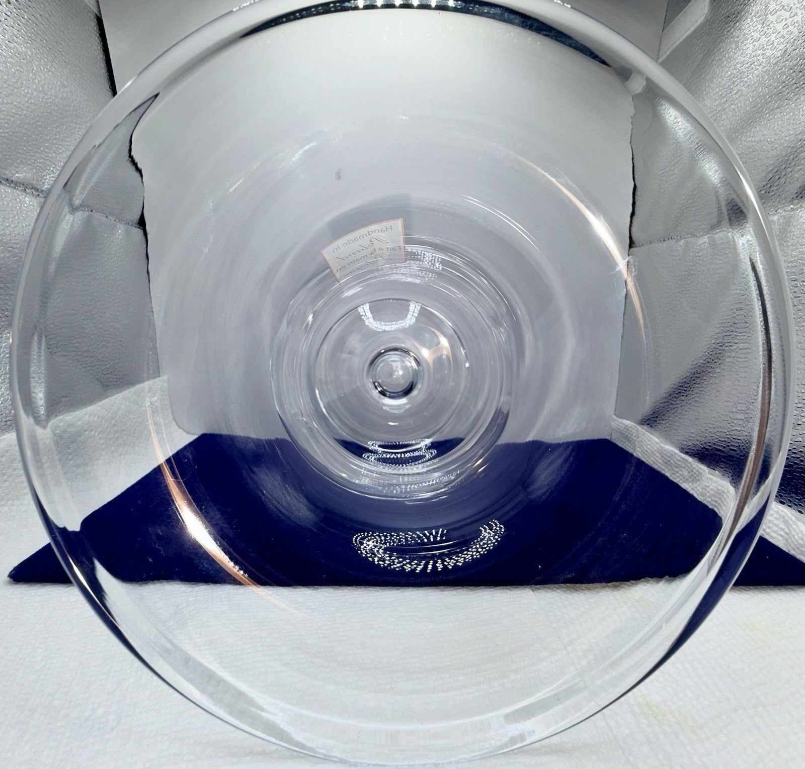 Krosno Glassworks Large Art Glass Vase Handmade in Poland Gorgeous Elegant Shape - AntiquesEtceteraKrosno Glassworks Large Art Glass Vase Handmade in Poland Gorgeous Elegant ShapeKROSNOAntiquesEtcetera
