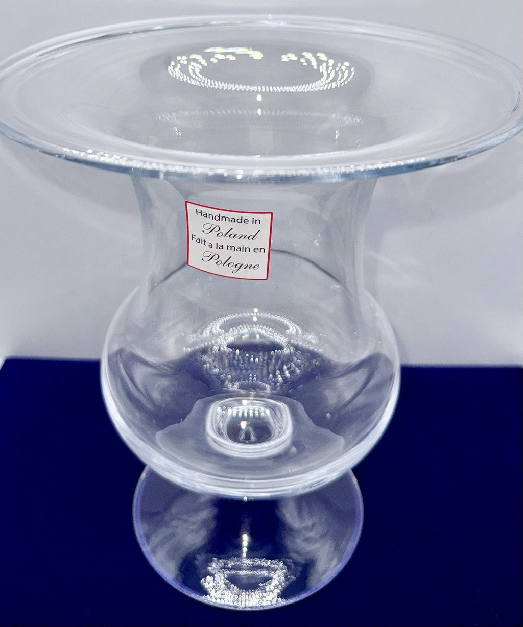 Krosno Glassworks Large Art Glass Vase Handmade in Poland Gorgeous Elegant Shape - AntiquesEtceteraKrosno Glassworks Large Art Glass Vase Handmade in Poland Gorgeous Elegant ShapeKROSNOAntiquesEtcetera