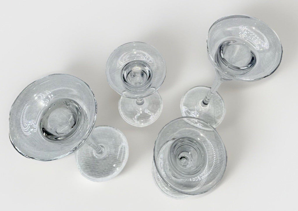 Lenox Crystal Sussex Candlesticks Arrangement Set of 4 (Two 6.5") ( Two 4.5") - AntiquesEtceteraLenox Crystal Sussex Candlesticks Arrangement Set of 4 (Two 6.5") ( Two 4.5")LenoxAntiquesEtcetera