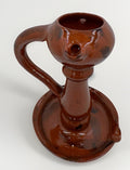Lester Breininger Redware Art Pottery Grease or Fat Hand Lamp Pennsylvania - AntiquesEtceteraLester Breininger Redware Art Pottery Grease or Fat Hand Lamp PennsylvaniaBreininger PotteryAntiquesEtcetera