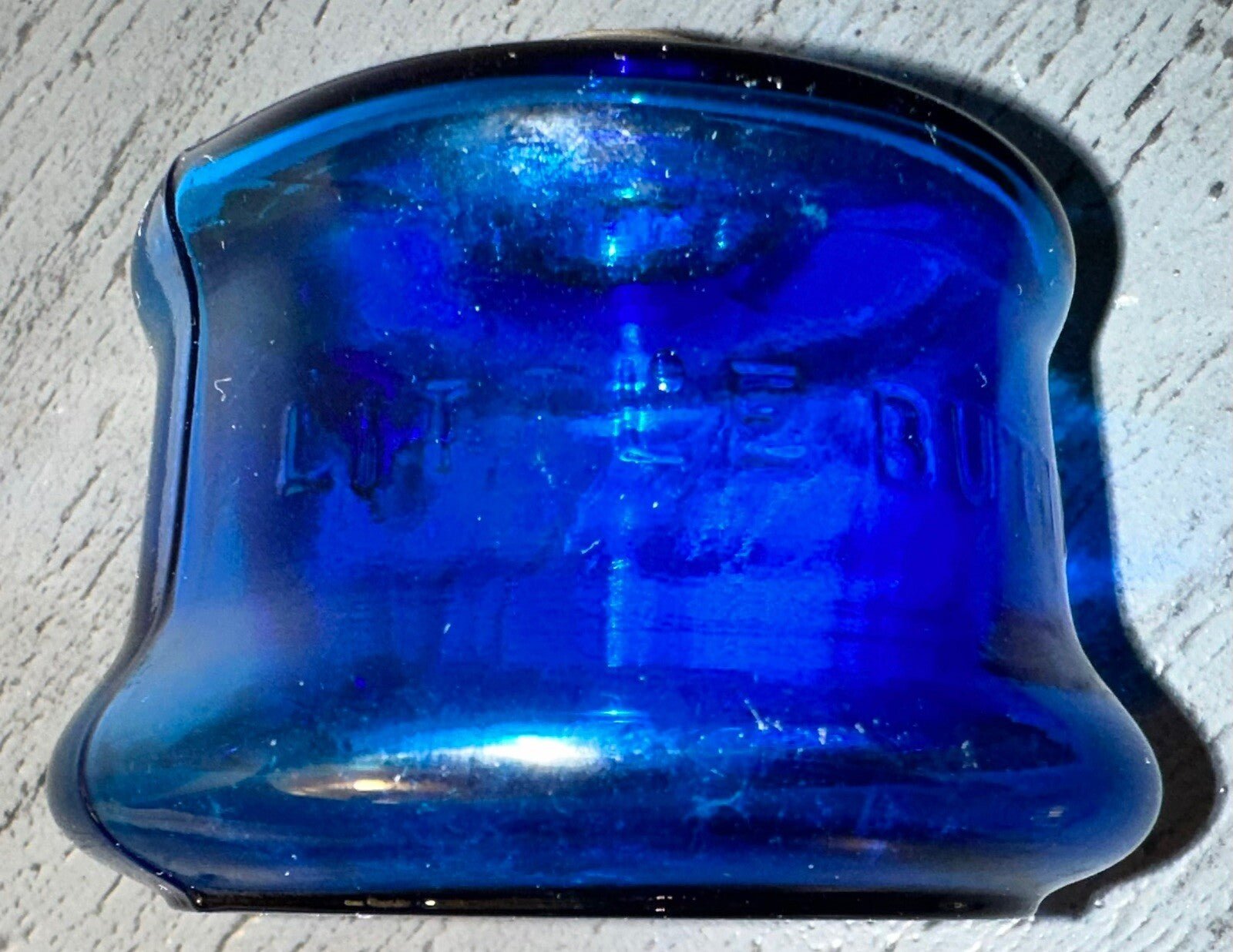 Little Buttercup Miniature Oil Kerosene Lamp Lovely Blue Glass + Burner, Chimney - AntiquesEtceteraLittle Buttercup Miniature Oil Kerosene Lamp Lovely Blue Glass + Burner, ChimneyAntiqueAntiquesEtcetera